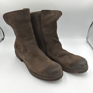 Celtic & co Essential Suede Ankle Boots Womens EU41 US10 Brown Burnished Boho‎